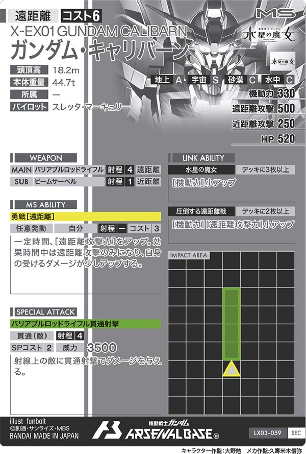 ガンダム・キャリバーン【LX03-059S】